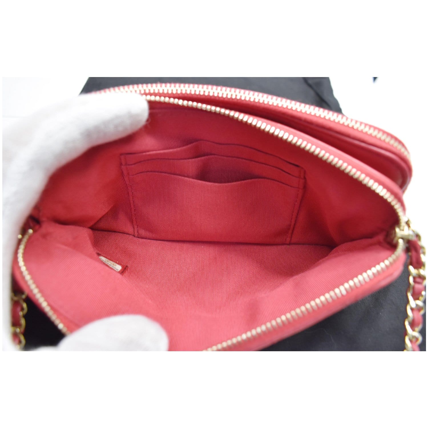 Sold. Prada Double Zip Mini Shoulder Bag / WOC