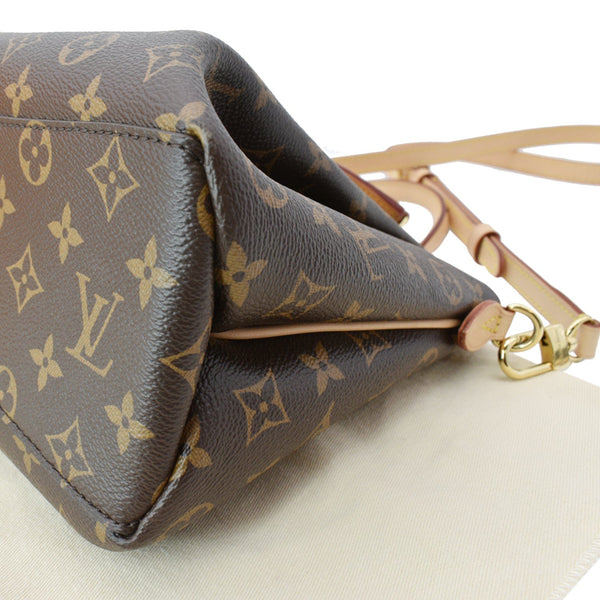 LOUIS VUITTON Rivoli PM Monogram Canvas Shoulder Bag Brown