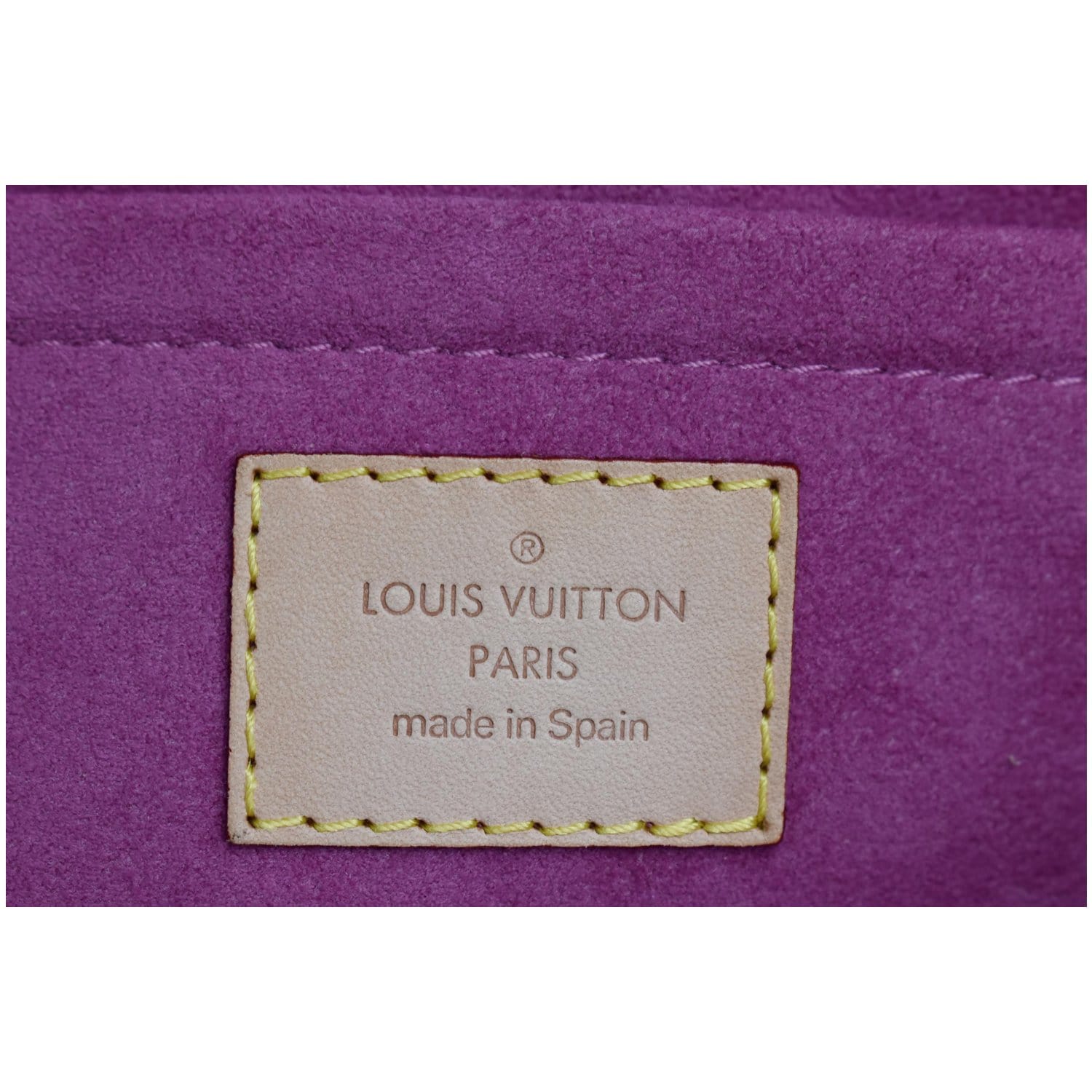 Louis Vuitton Louis Vuitton Mini Pleaty Pink Fuschia Monogram Denim
