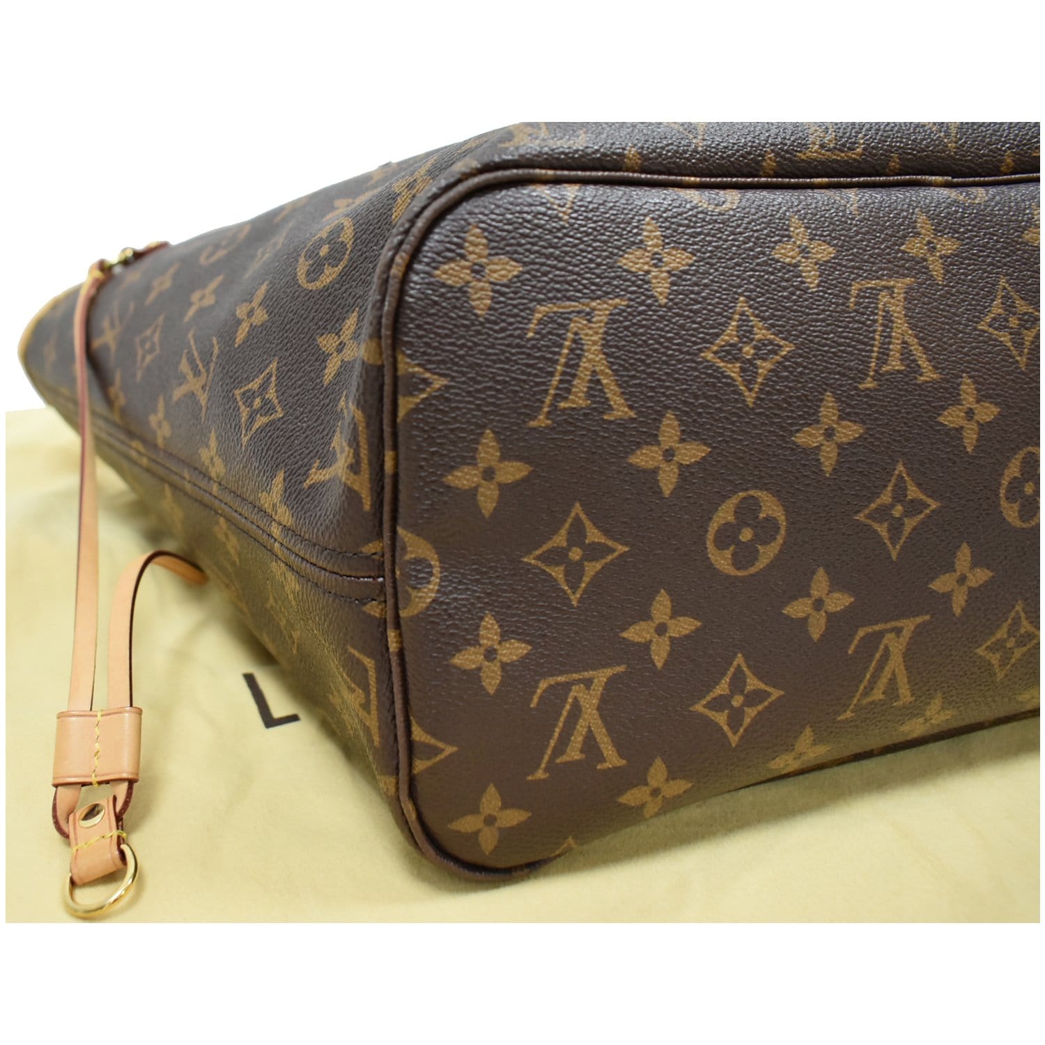 True-to-ORIGINAL] Louis Vuitton Neverfull MM Tote Bag Monogram