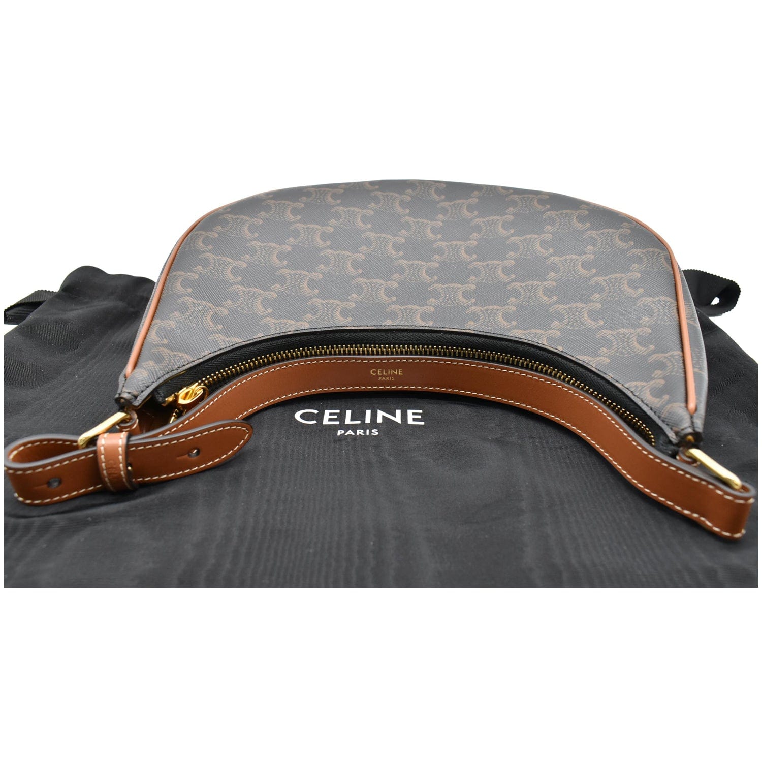 Ava crossbody bag Celine Brown in Polyester - 34016579