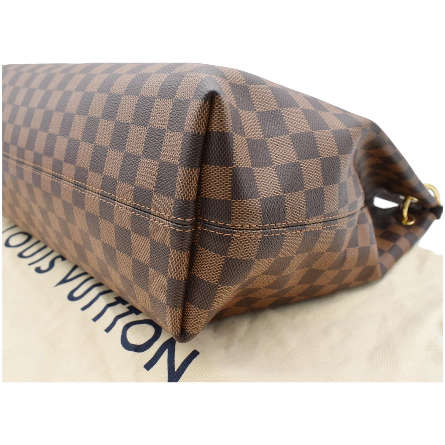 Graceful leather handbag Louis Vuitton Brown in Leather - 37782814