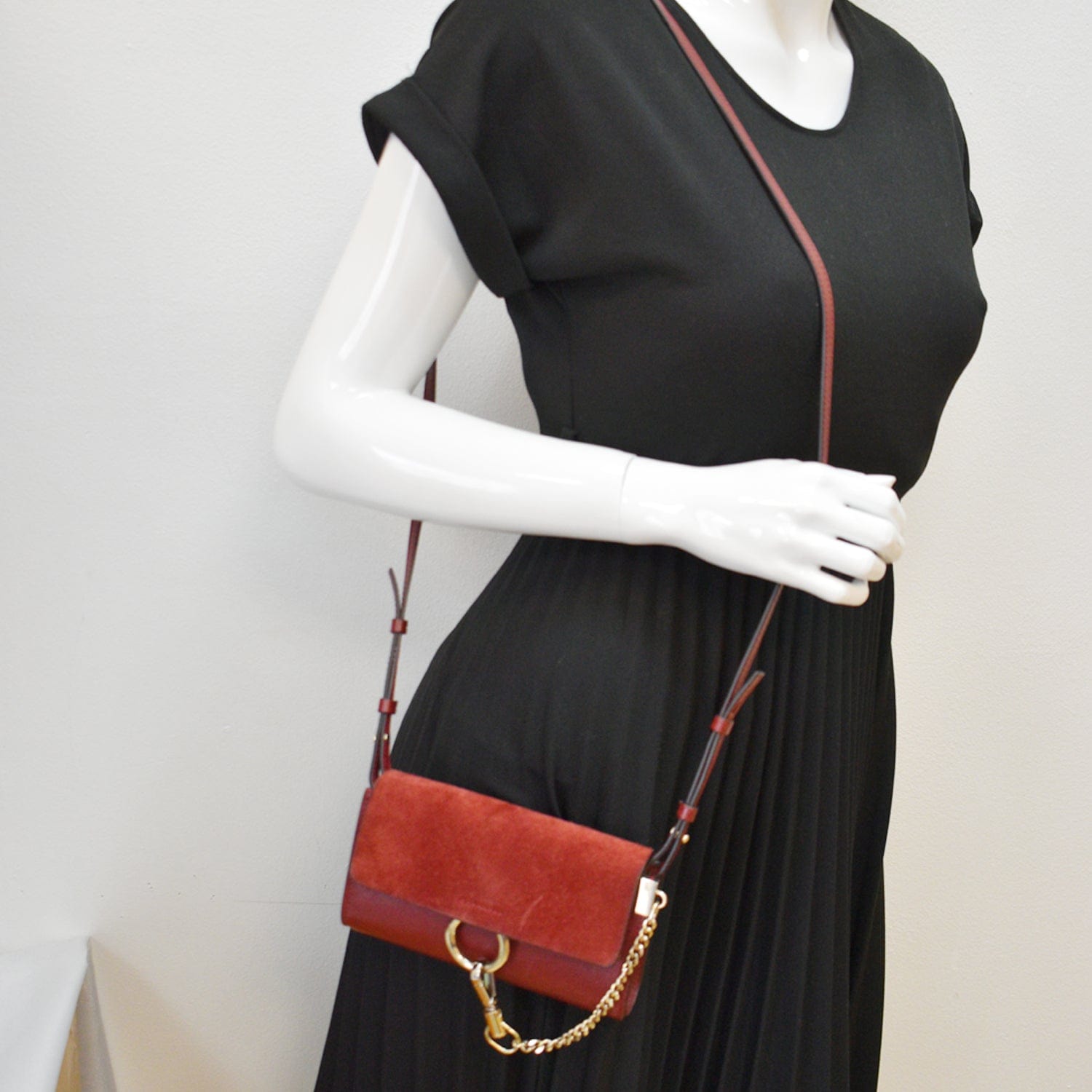 Chloé Faye Leather Handbag