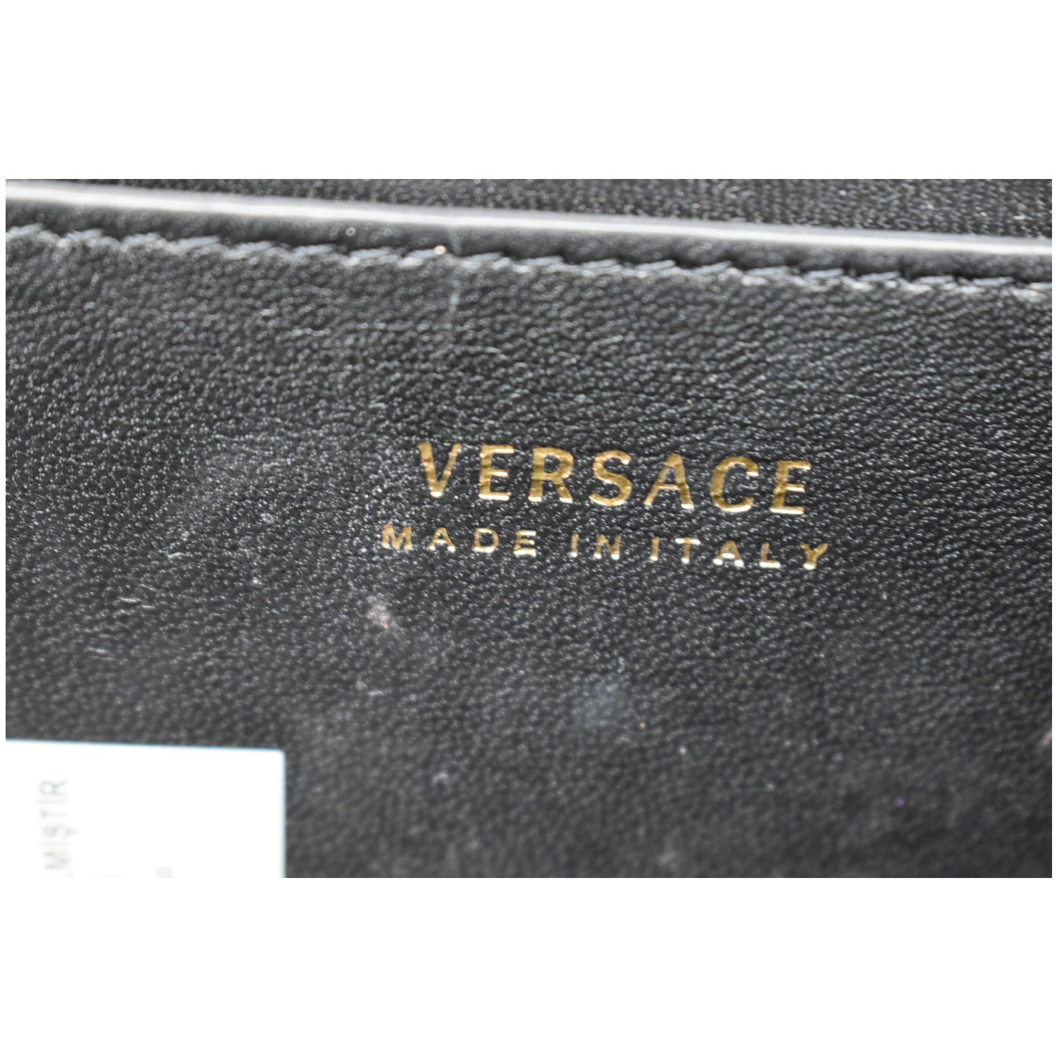 AUTH NWT Versace Virtus Leather Mini Crossbody, Shoulder Bag With