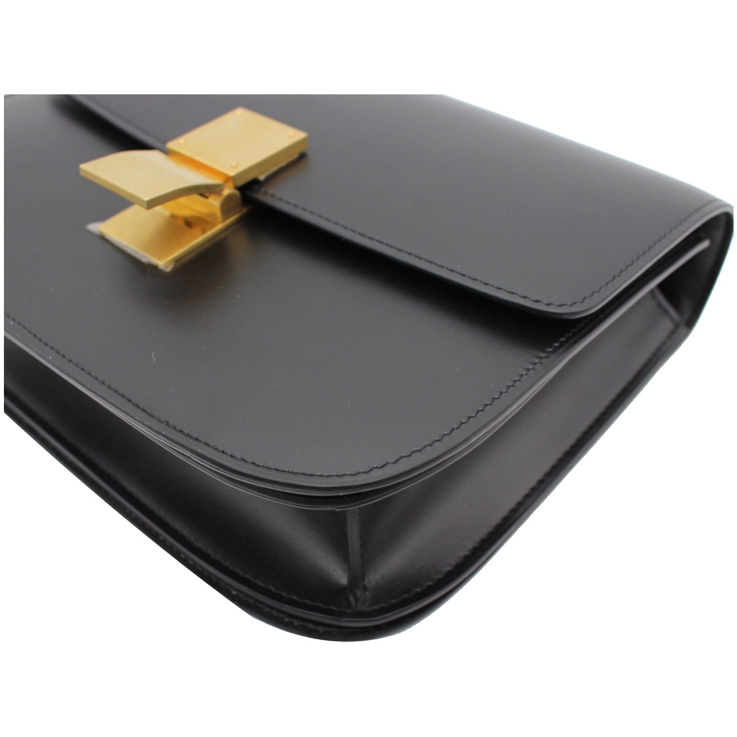 CELINE black leather MEDIUM CLASSIC BOX Shoulder Bag at 1stDibs  celine  medium classic leather shoulder bag medium / black, celine messenger bag, celine  black crossbody bag