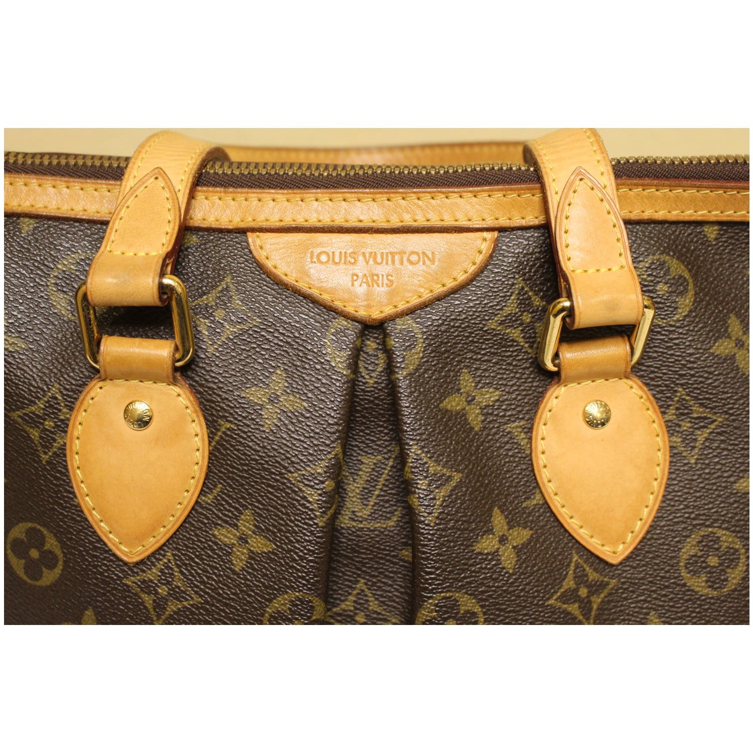 Louis Vuitton Brown Monogram Palermo PM Bag – The Closet