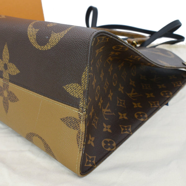 Louis Vuitton Neverfull Bb Monogram Canvas Tote Shoulder Bag Brown