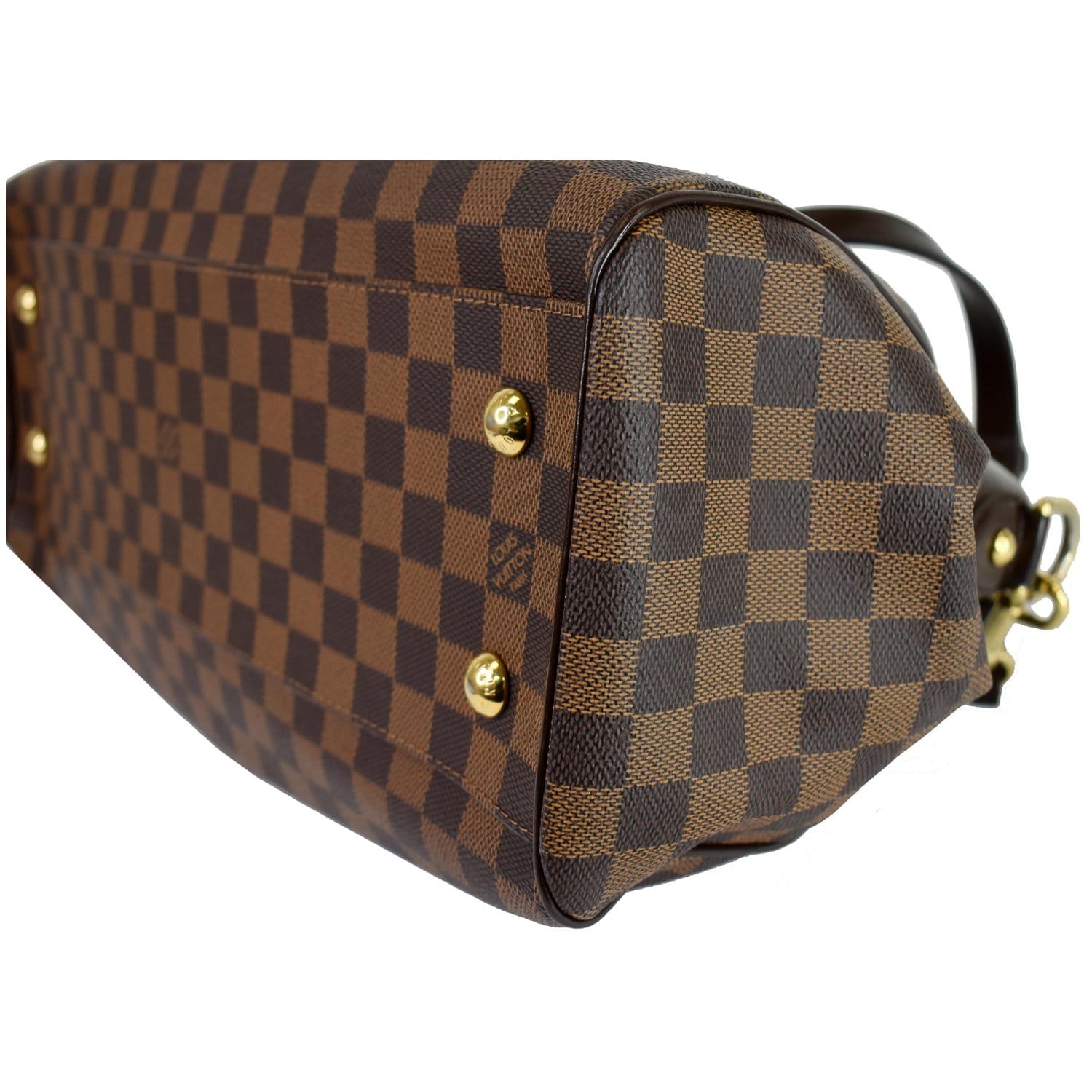 Trevi cloth handbag Louis Vuitton Brown in Cloth - 34672392