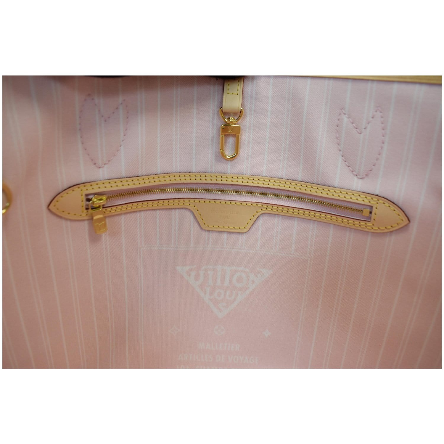 Louis Vuitton Neverfull MM Monogram Pink Interior Tote (AR0187) – AE Deluxe  LLC®
