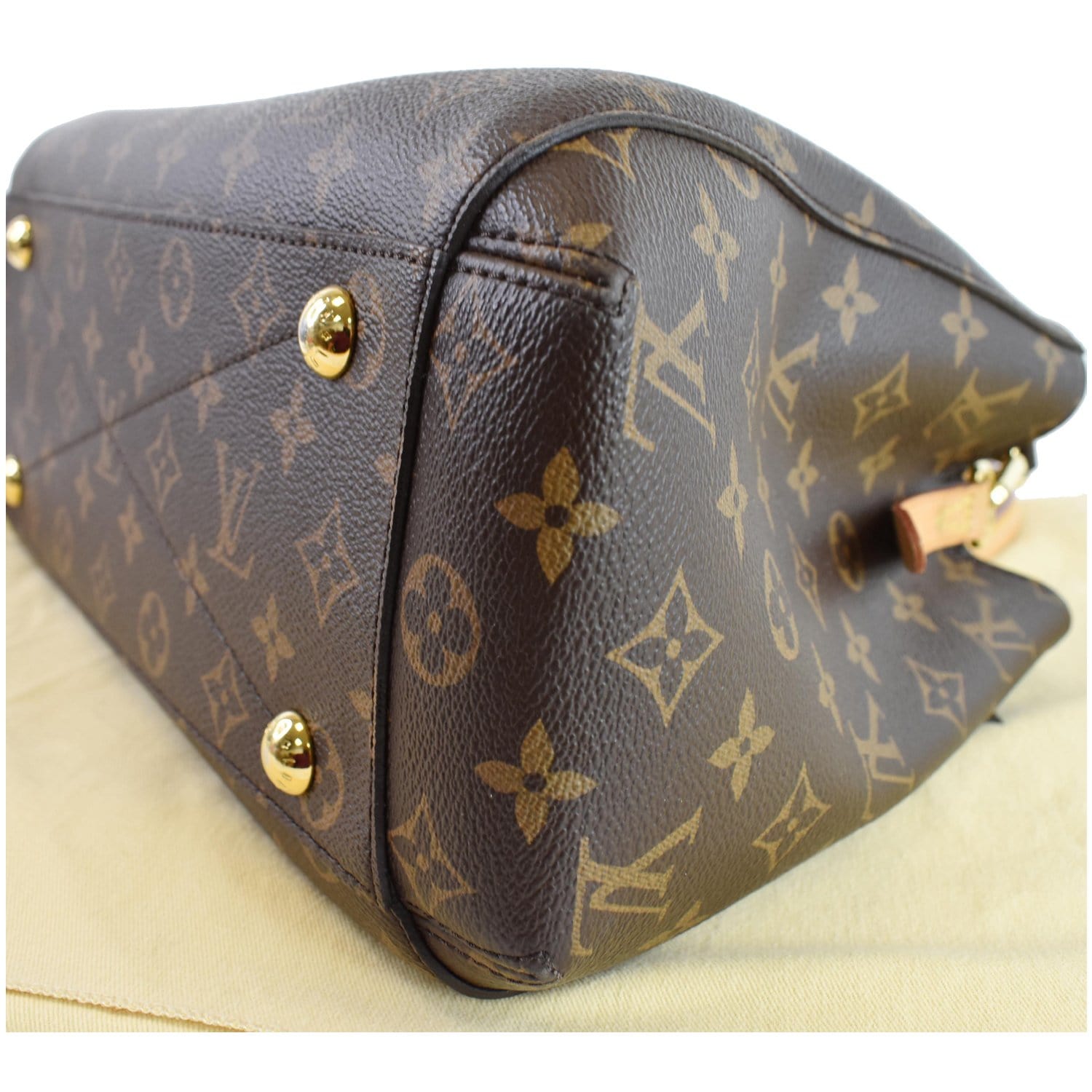 LOUIS VUITTON Montaigne MM Monogram Canvas Shoulder Bag Brown - 10% OF