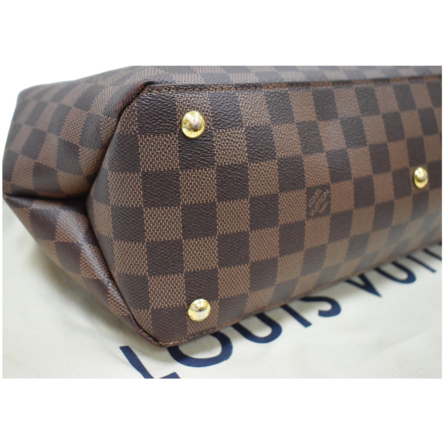 Love this great classic Louis Vuitton Damier Riverside Bag with both top  handle and long strap @onquestyle #store #louisvuitton…