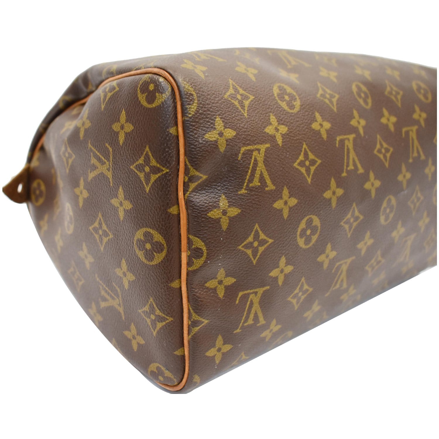 Louis Vuitton, Bags, Authlouis Vuitton Monogram Speedy 4 M4522 Lv Hand Bag  Brown Canvas Ebp