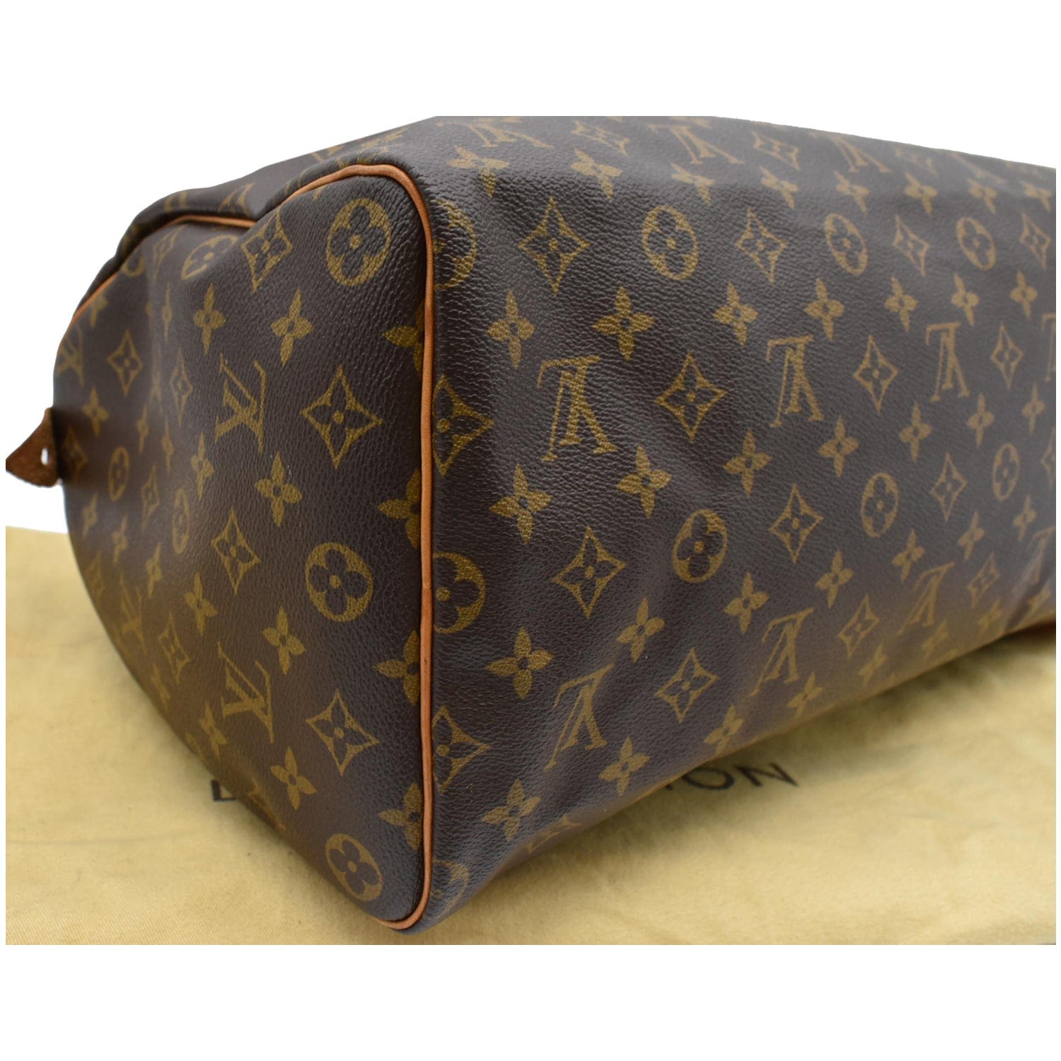 Louis Vuitton Speedy 40 Monogram Brown Cloth ref.57984 - Joli Closet