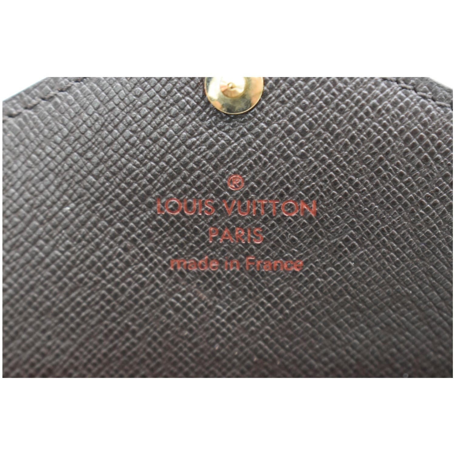 Louis Vuitton Origami Compact Wallet Damier Ebene Brown