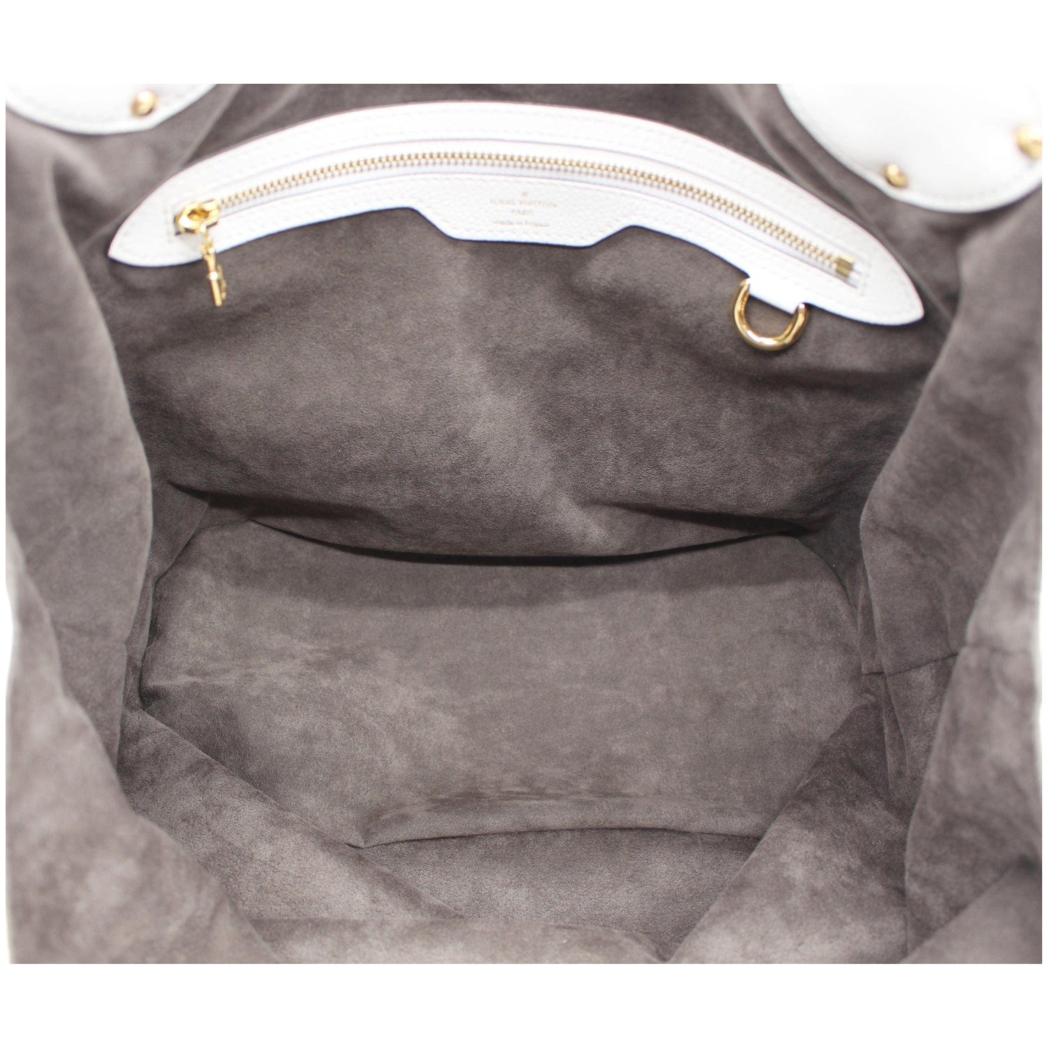 Louis Vuitton, Bags, 899 Louis Vuitton Xl Mahina Calfskin Leather  Perforated Monogram Bag Pewter