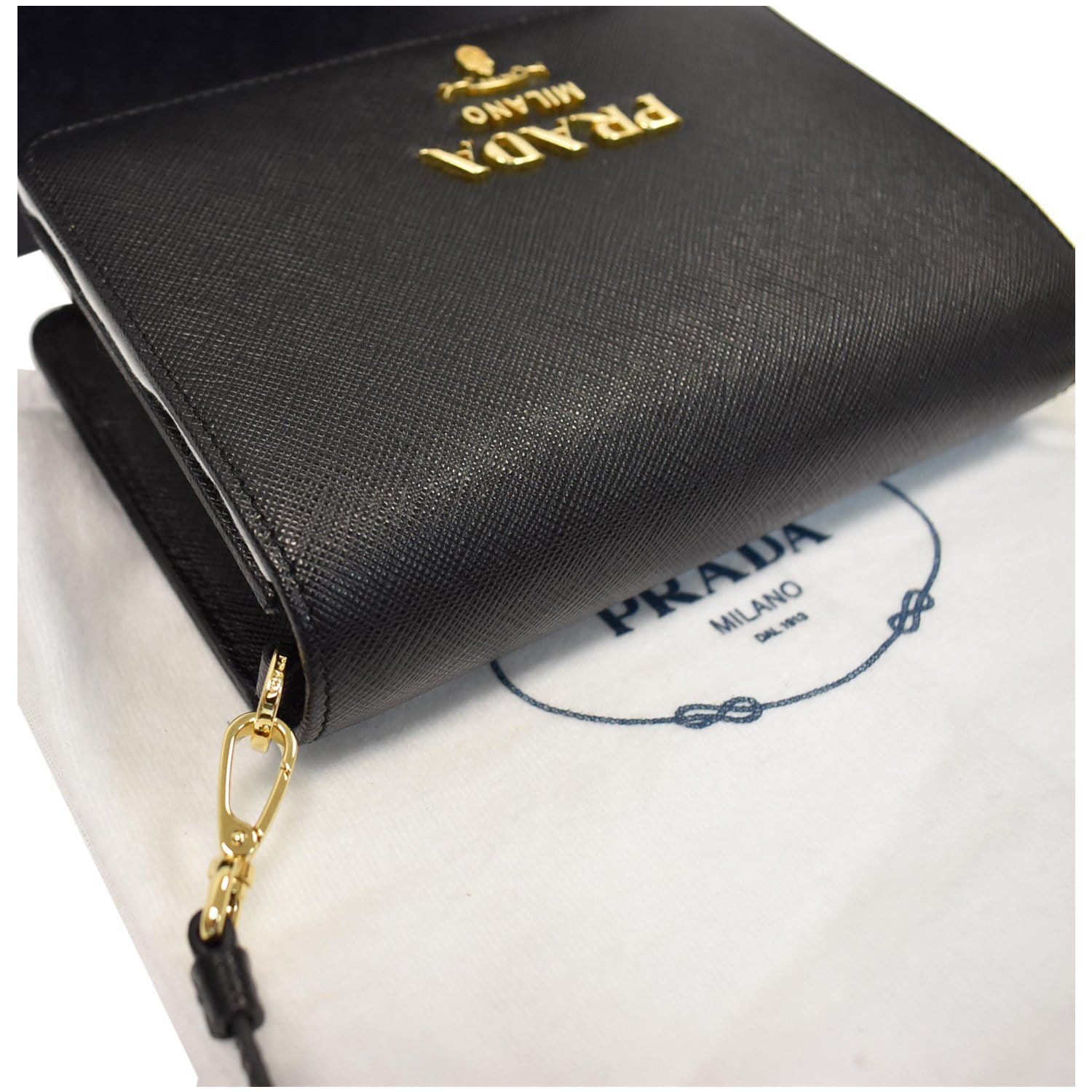 Prada Saffiano Leather Mini Envelope Bag - ShopStyle