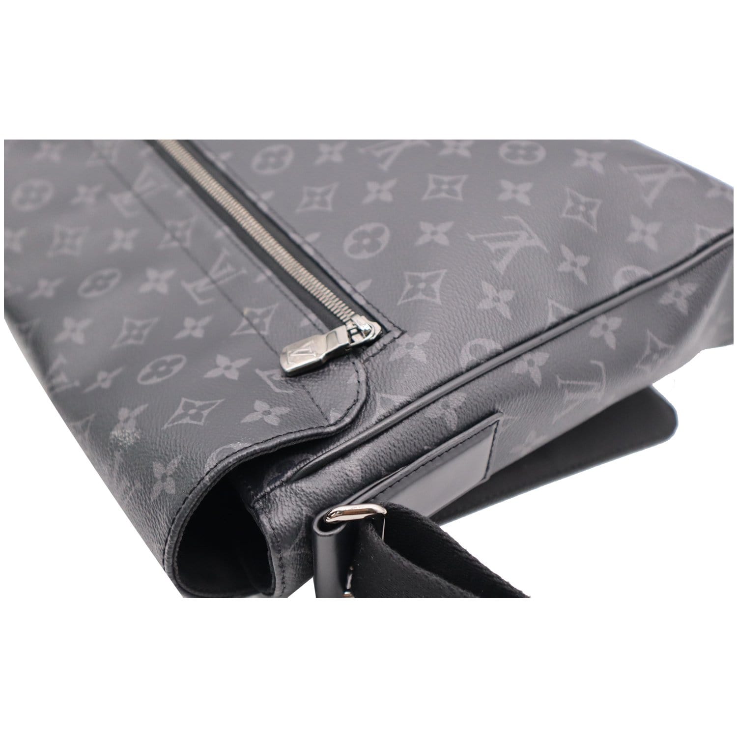 Louis Vuitton Odyssey Messenger Bag Monogram Eclipse Canvas PM Black