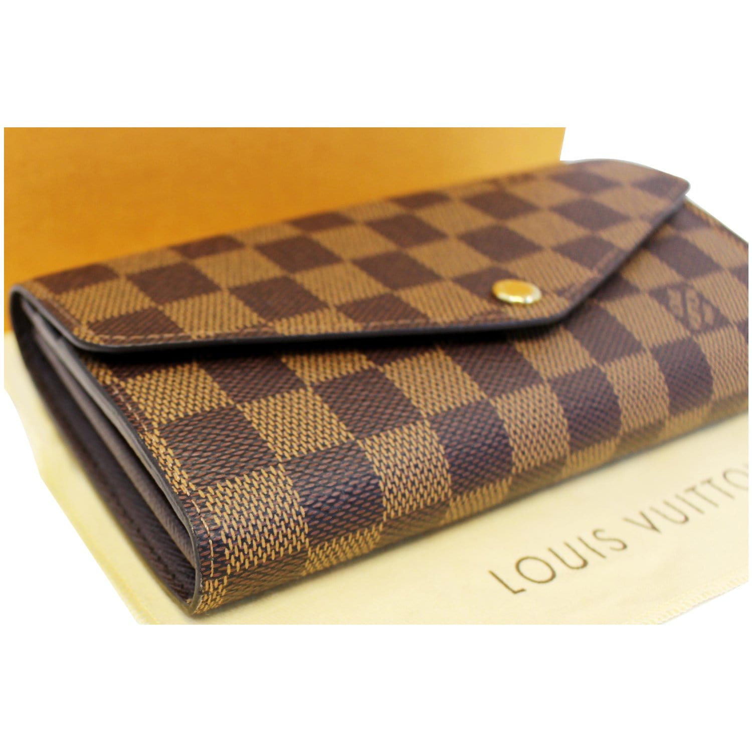 Louis Vuitton Sarah wallet damier ebene