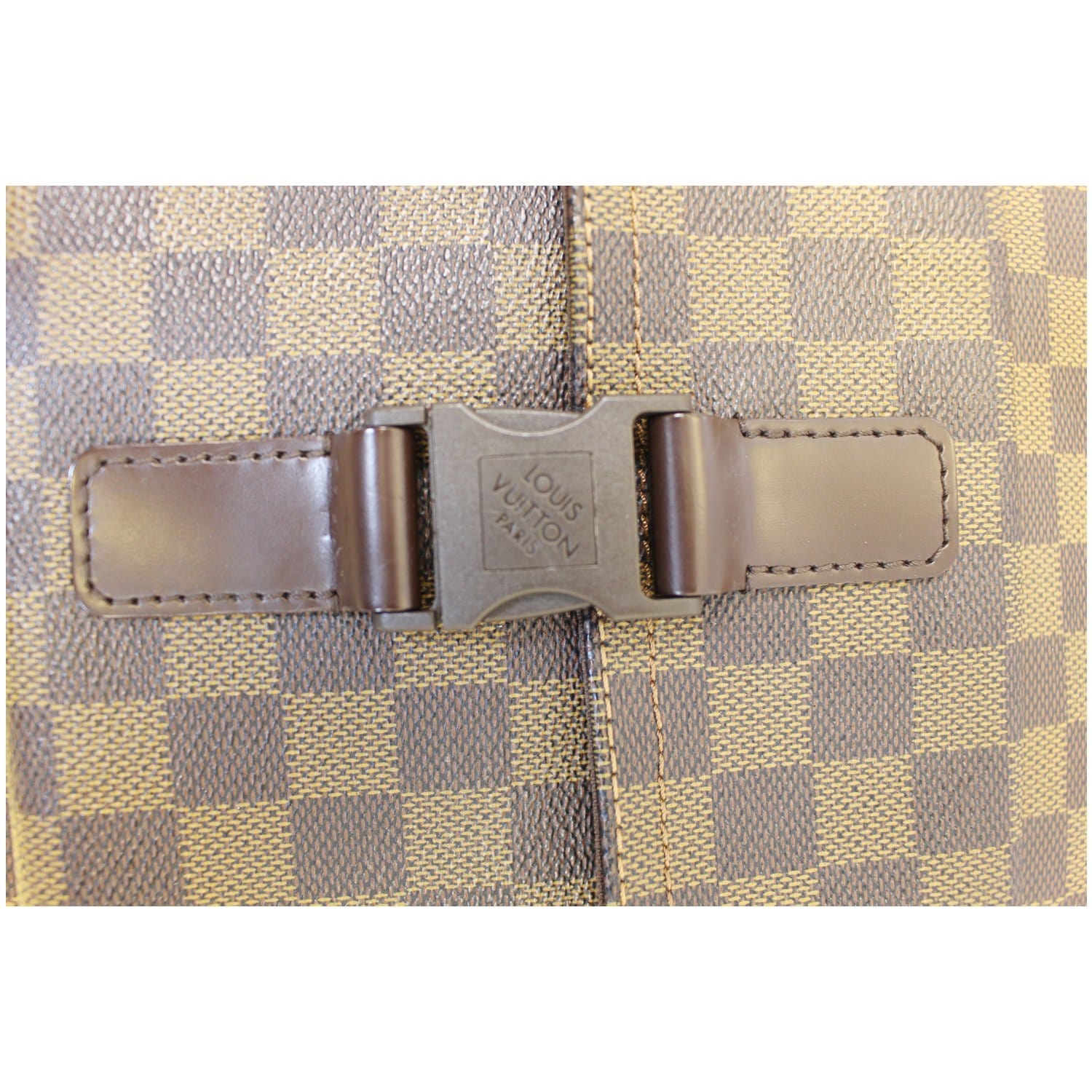 Louis Vuitton Damier Ebene Canvas Melville Pochette Crossbody Bag