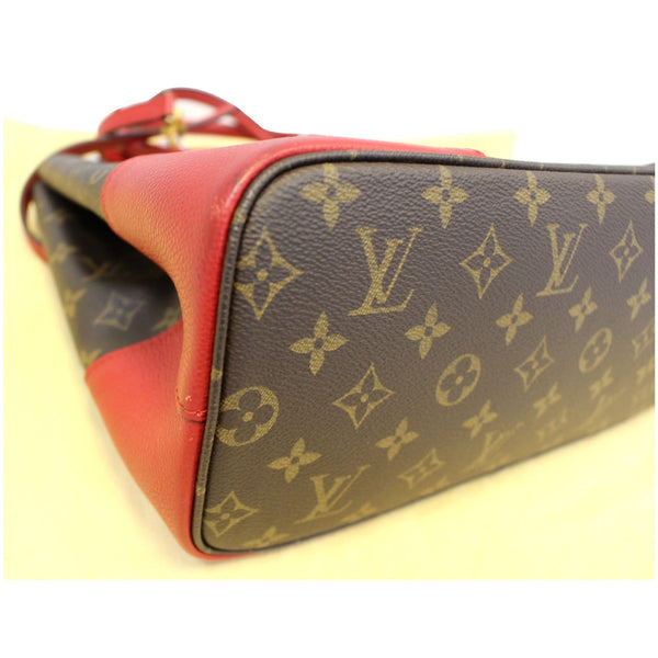 LOUIS VUITTON Flandrin Monogram Canvas Tote Shoulder Bag Cherry-US