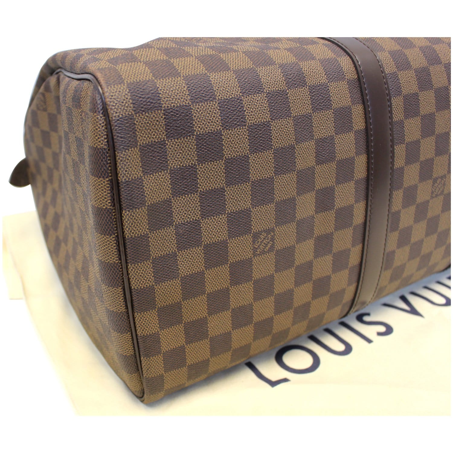 Louis Vuitton Damier Ebene Keepall 50 Duffle Bag - Brown Luggage