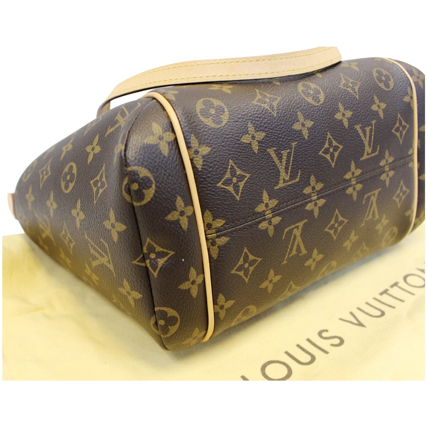 Authentic Louis Vuitton Totally PM Monogram Shoulder Tote Bag Double Pockets