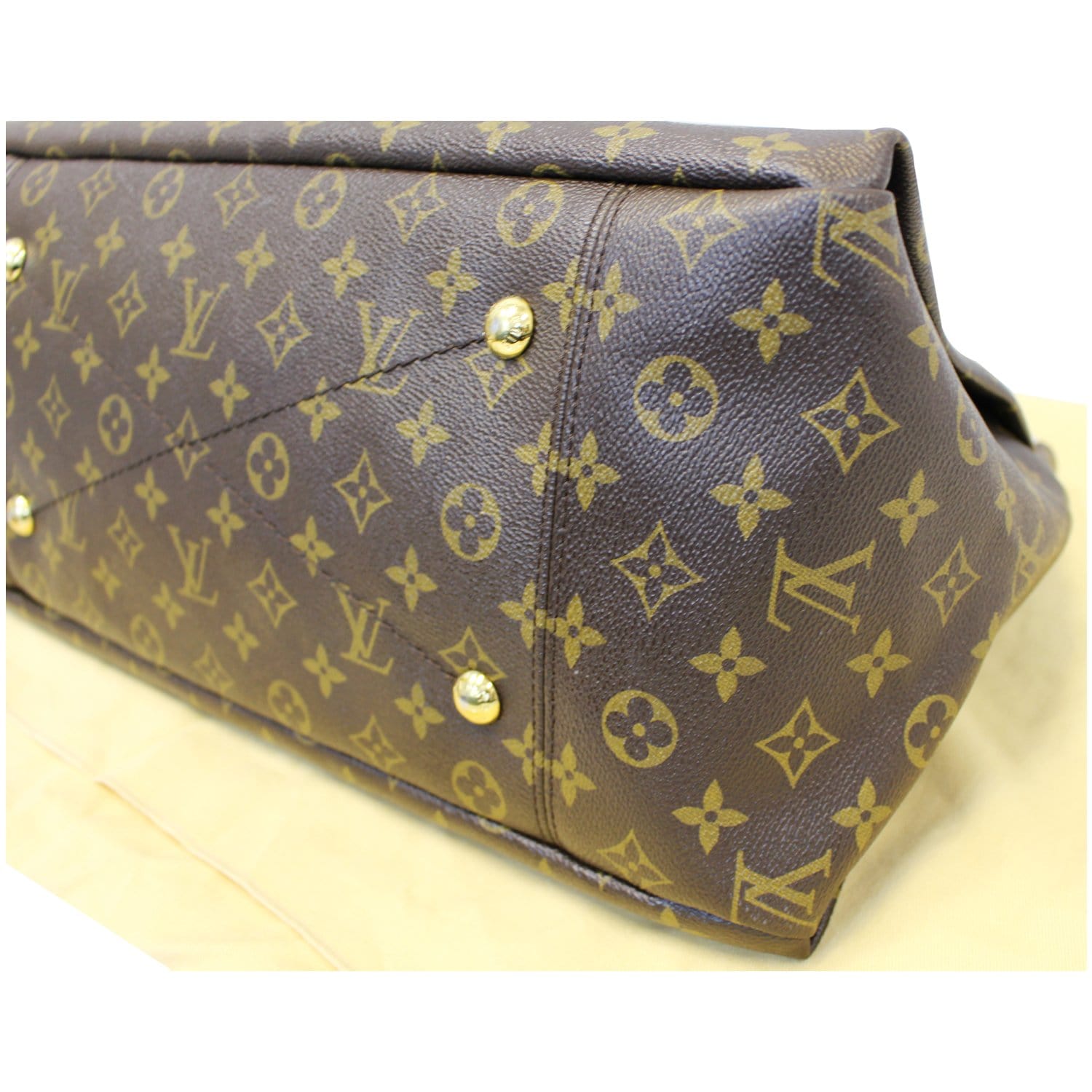 LOUIS VUITTON Artsy MM Monogram Canvas Hobo Shoulder Bag-US