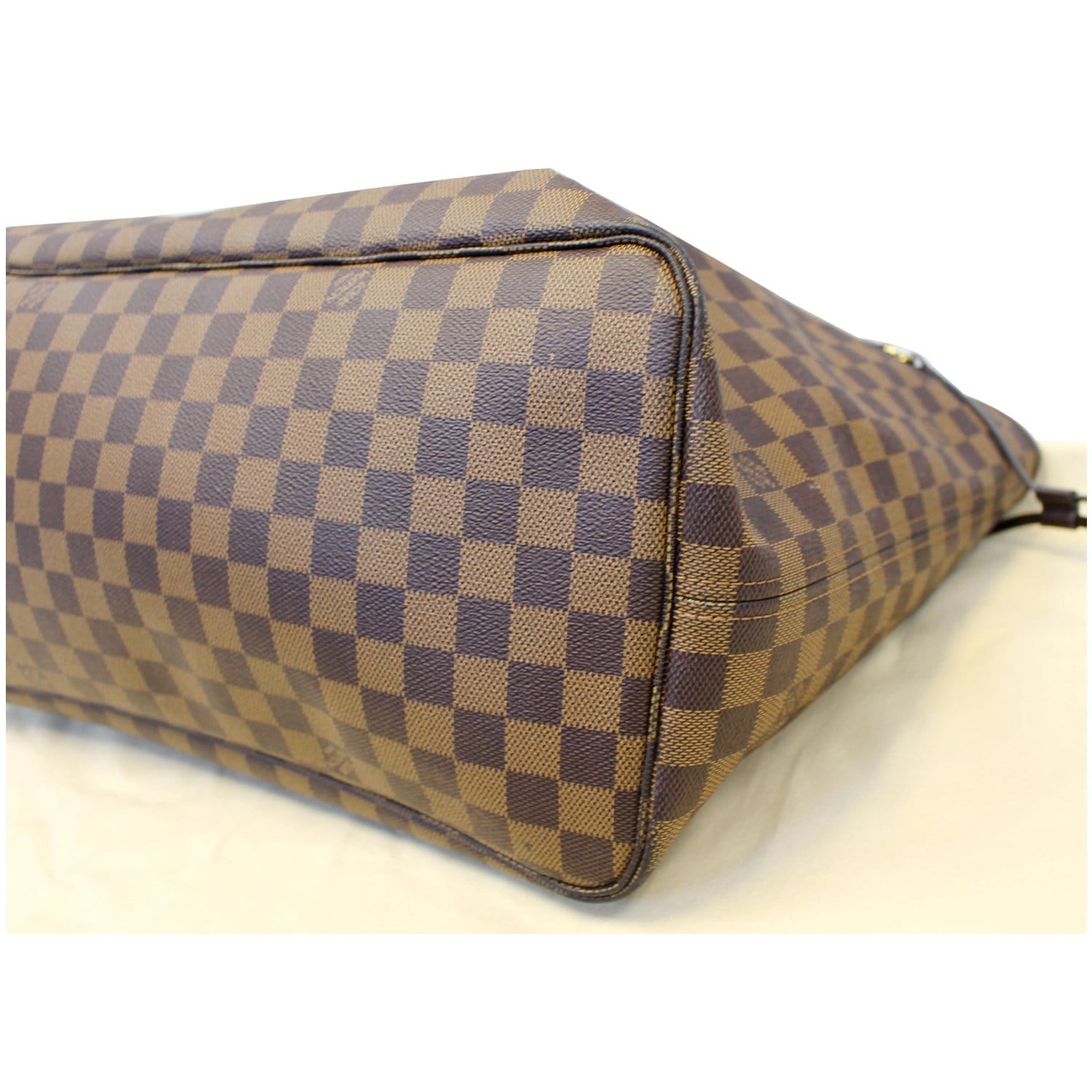 LOUIS VUITTON Neverfull GM Damier Ebene Tote Shoulder Bag-US