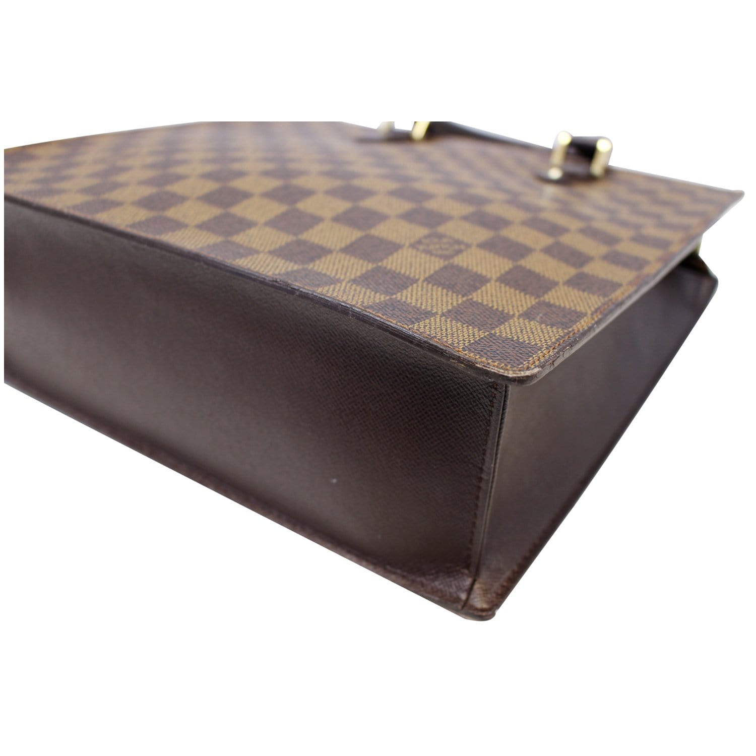 Louis Vuitton Ebene Monogram Coated Canvas Sac Plat BB Gold Hardware  Available For Immediate Sale At Sotheby's