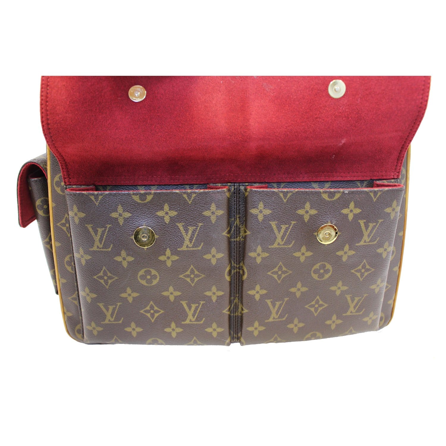 Louis Vuitton - Authenticated Multipli Cité Handbag - Cloth Brown Plain for Women, Very Good Condition