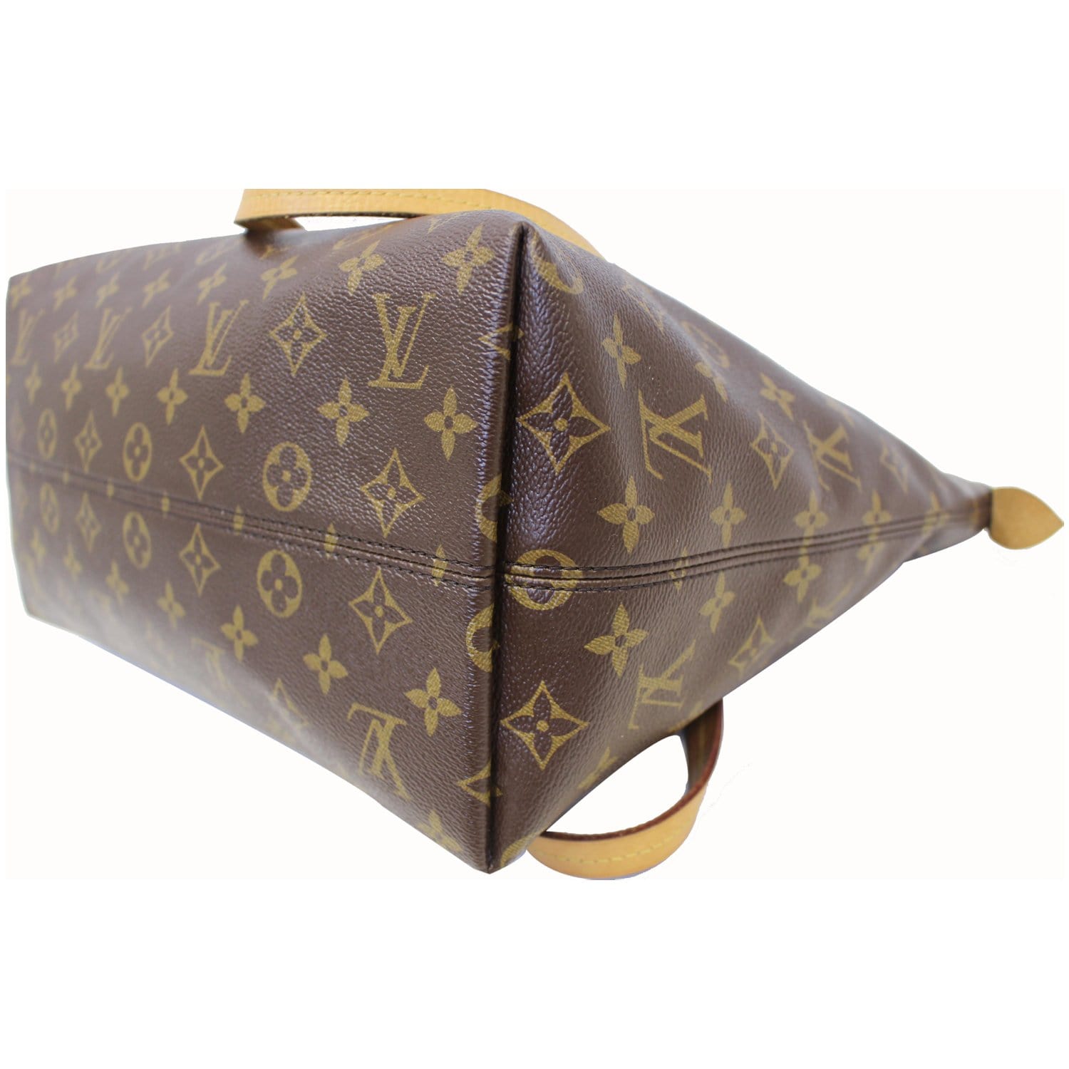 Louis Vuitton Iena Mm Brown Monogram Canvas Tote - MyDesignerly