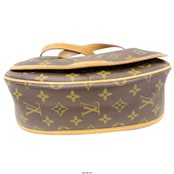 LOUIS VUITTON Menilmontant PM Monogram Canvas Shoulder Crossbody Bag