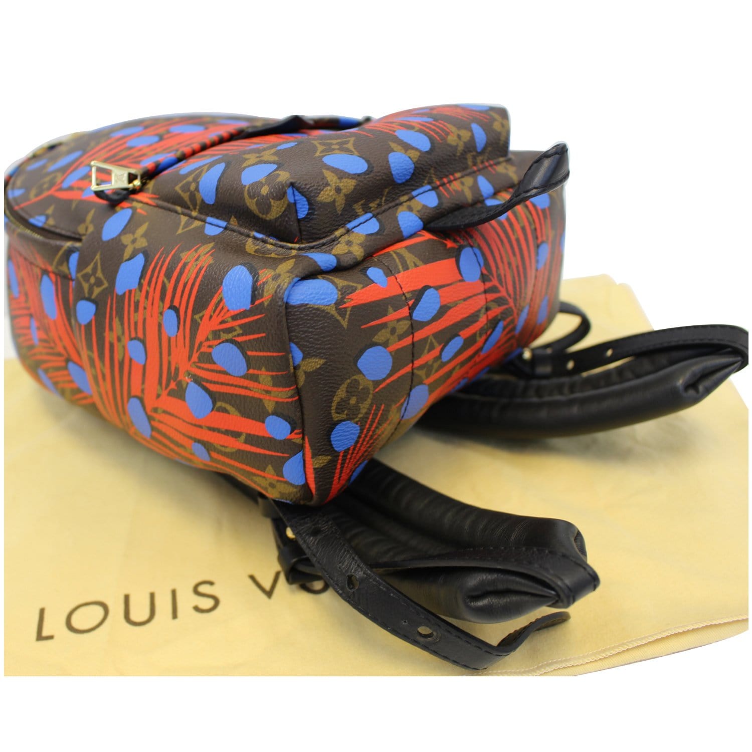 Authentic LOUIS VUITTON Palm Springs Backpack PM Mono Jungle Dot limited  edition