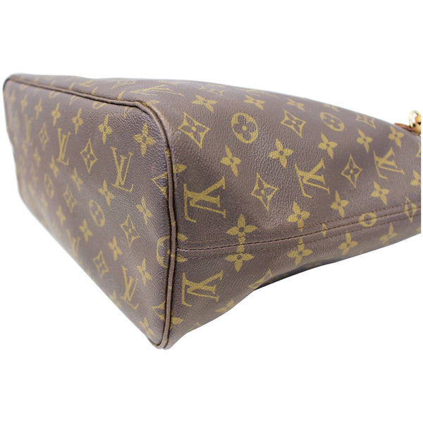 LOUIS VUITTON Neverfull MM Monogram Canvas Tote Shoulder Bag Brown-US