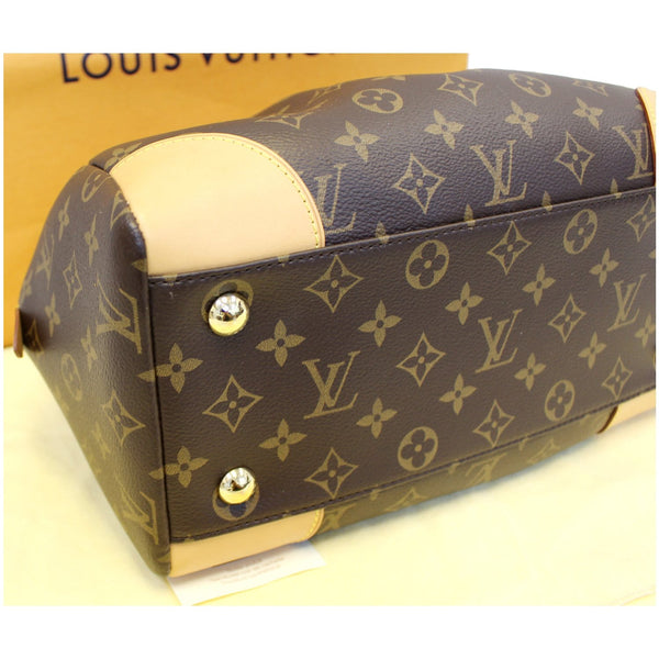 LOUIS VUITTON Segur Monogram Canvas Shoulder Handbag Brown-US