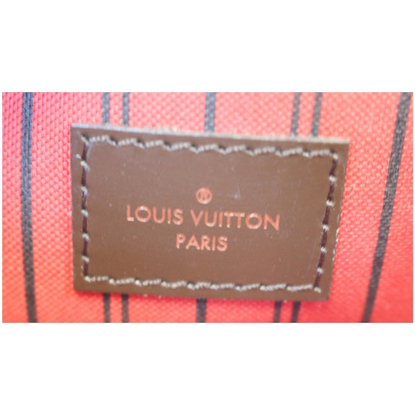 LOUIS VUITTON Pochette Wristlet Pouch Damier Ebene Neverfull GM-US