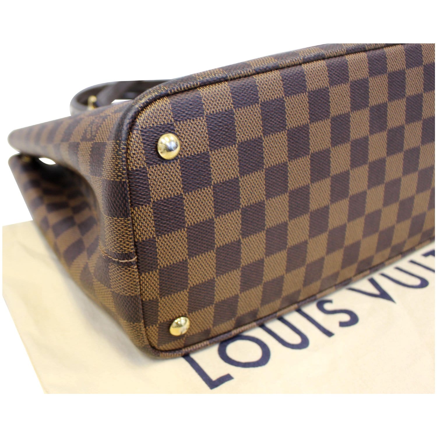 Kensington leather handbag Louis Vuitton Brown in Leather - 35917457