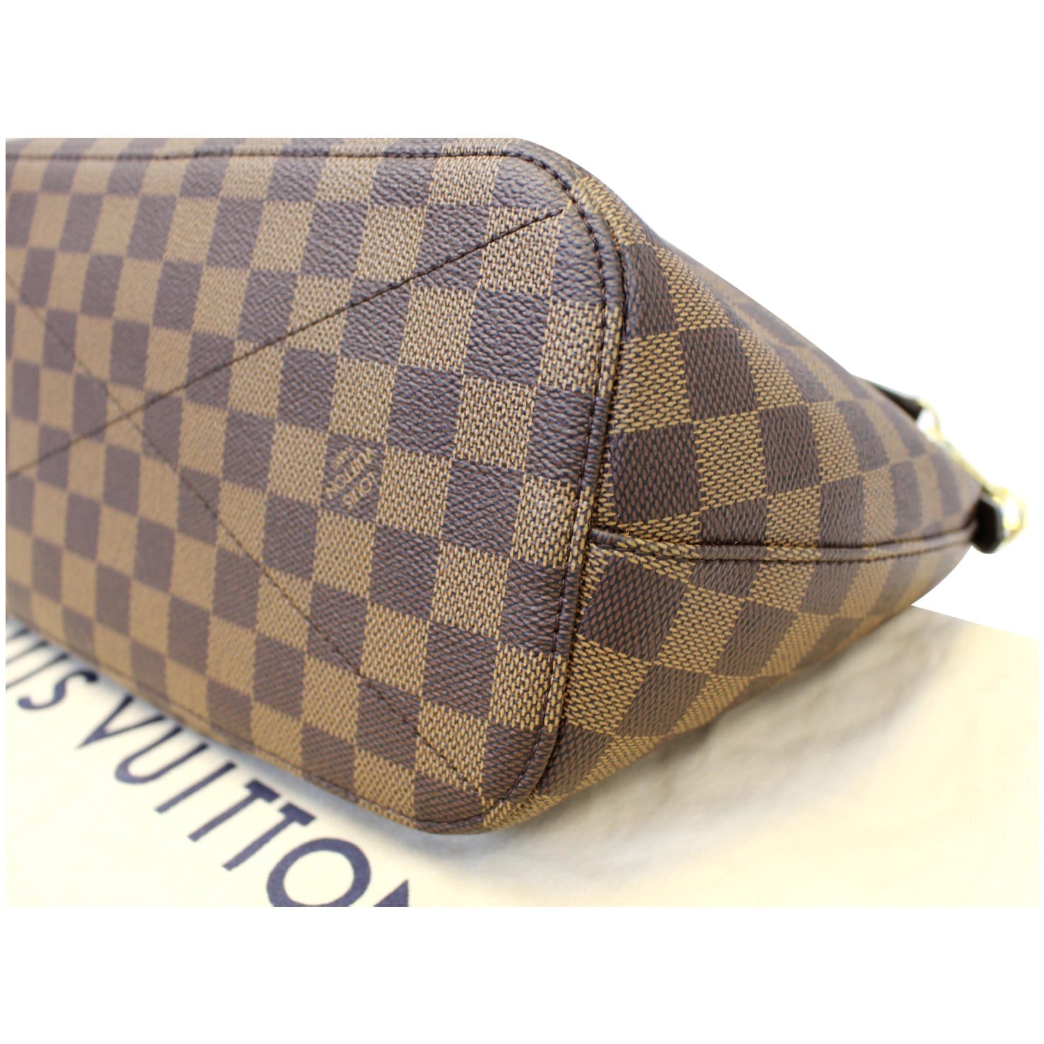 Siena cloth handbag Louis Vuitton Brown in Cloth - 31818431