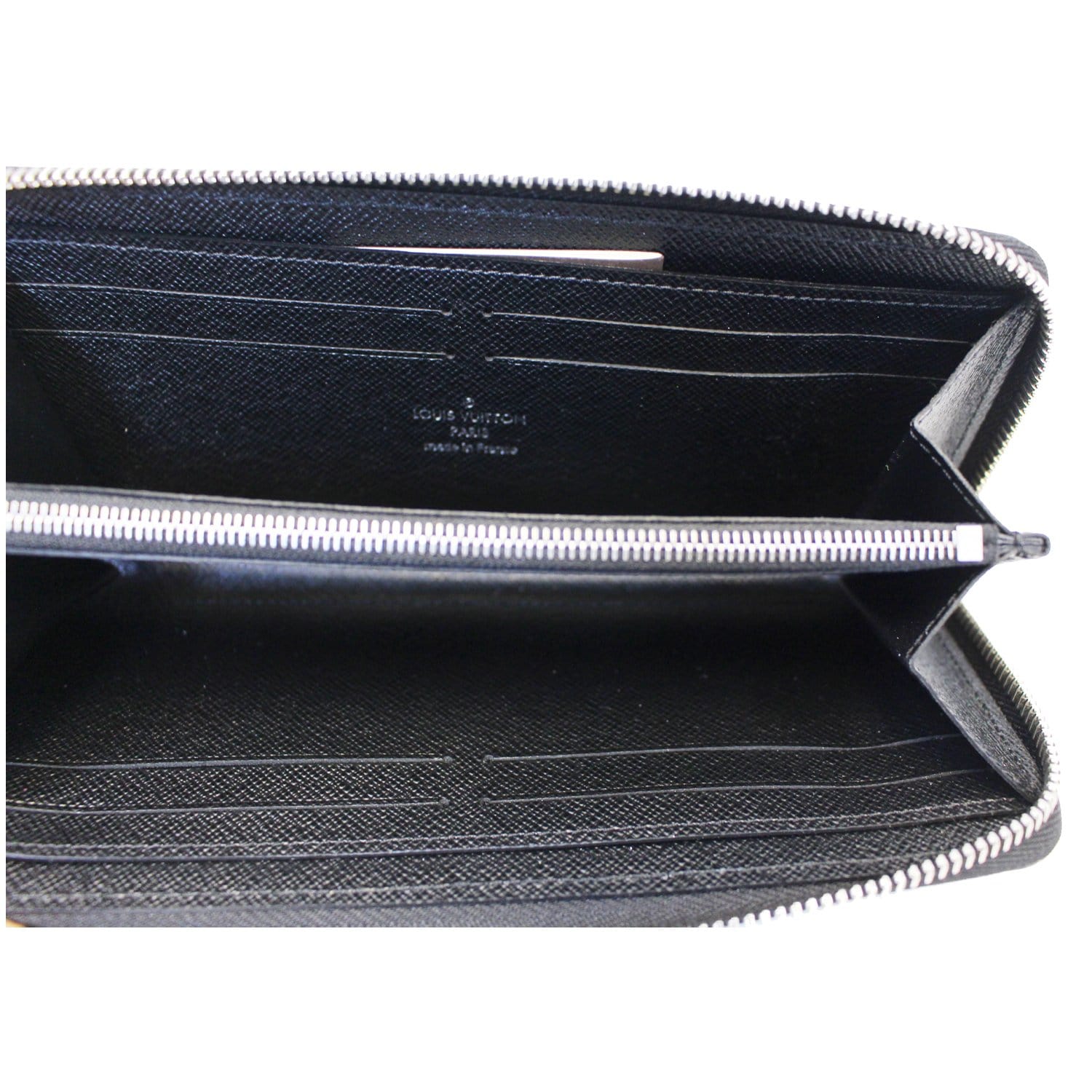 Clemence leather wallet Louis Vuitton Black in Leather - 20552385