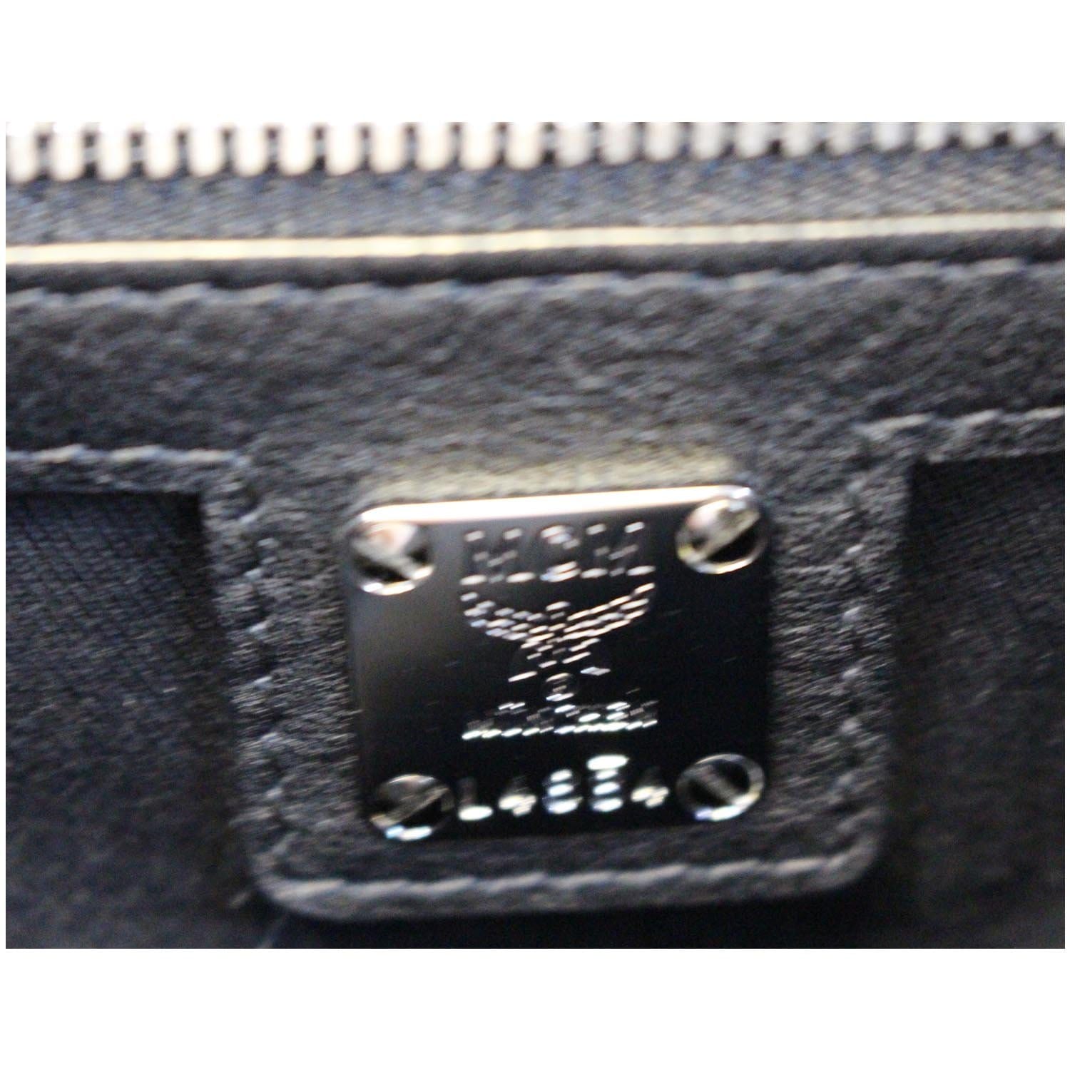 MCM Klara Monogrammed Leather Hobo Medium (Black) Bags - ShopStyle