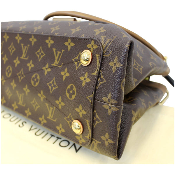 LOUIS VUITTON Olympe Camel Monogram Canvas Satchel Shoulder Bag-US