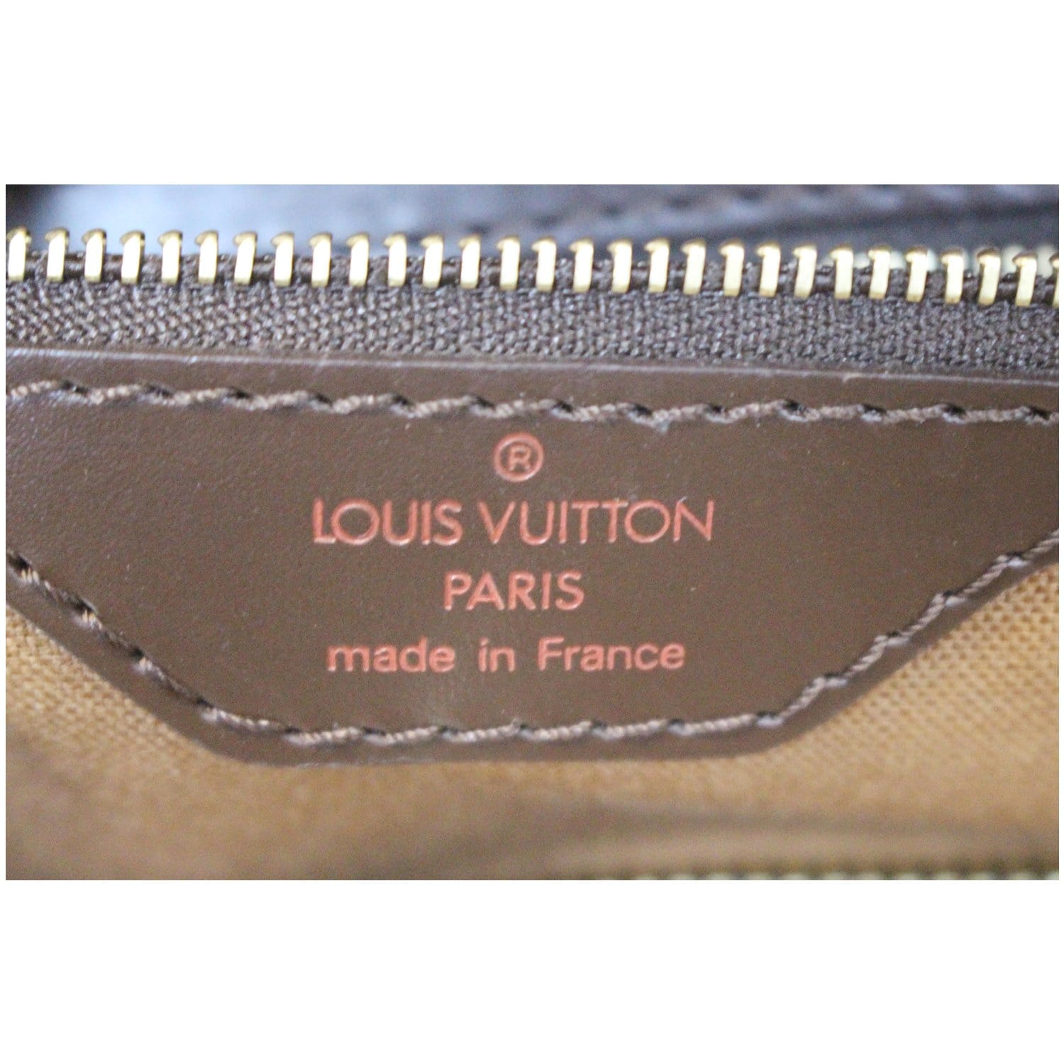 Louis Vuitton Damier Ebene Ribera Gm in Brown