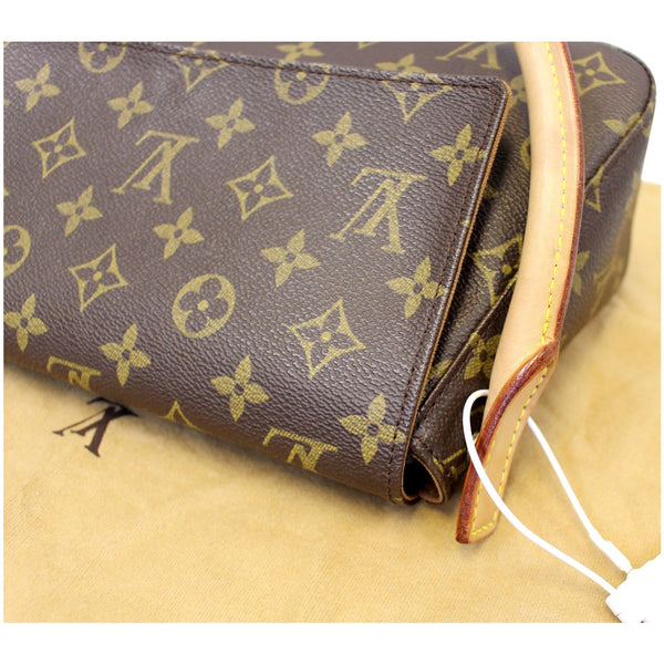 LOUIS VUITTON Looping PM Monogram Canvas Satchel Bag-US