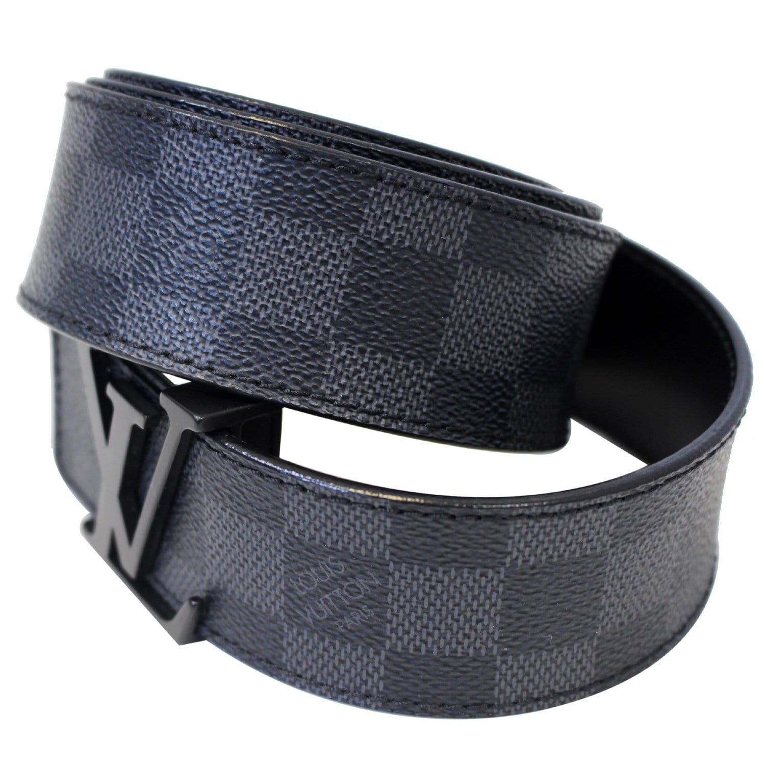 Louis Vuitton Damier Graphite Initiales Belt - Size 34 / 85 (SHF-22261 –  LuxeDH