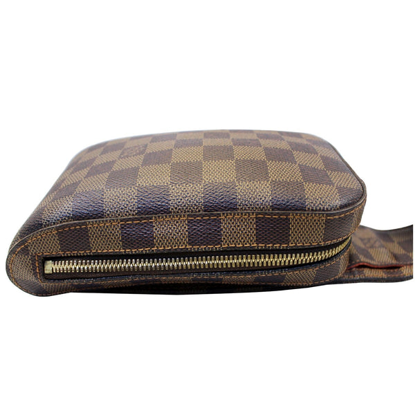 LOUIS VUITTON Damier Ebene Geronimos Brown Hip Bag-US