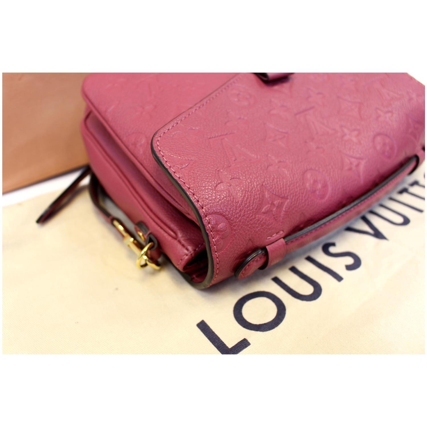 Louis Vuitton Empreinte Pochette Metis in Rose Pink Bag + FENDI Bag Bug  Review 