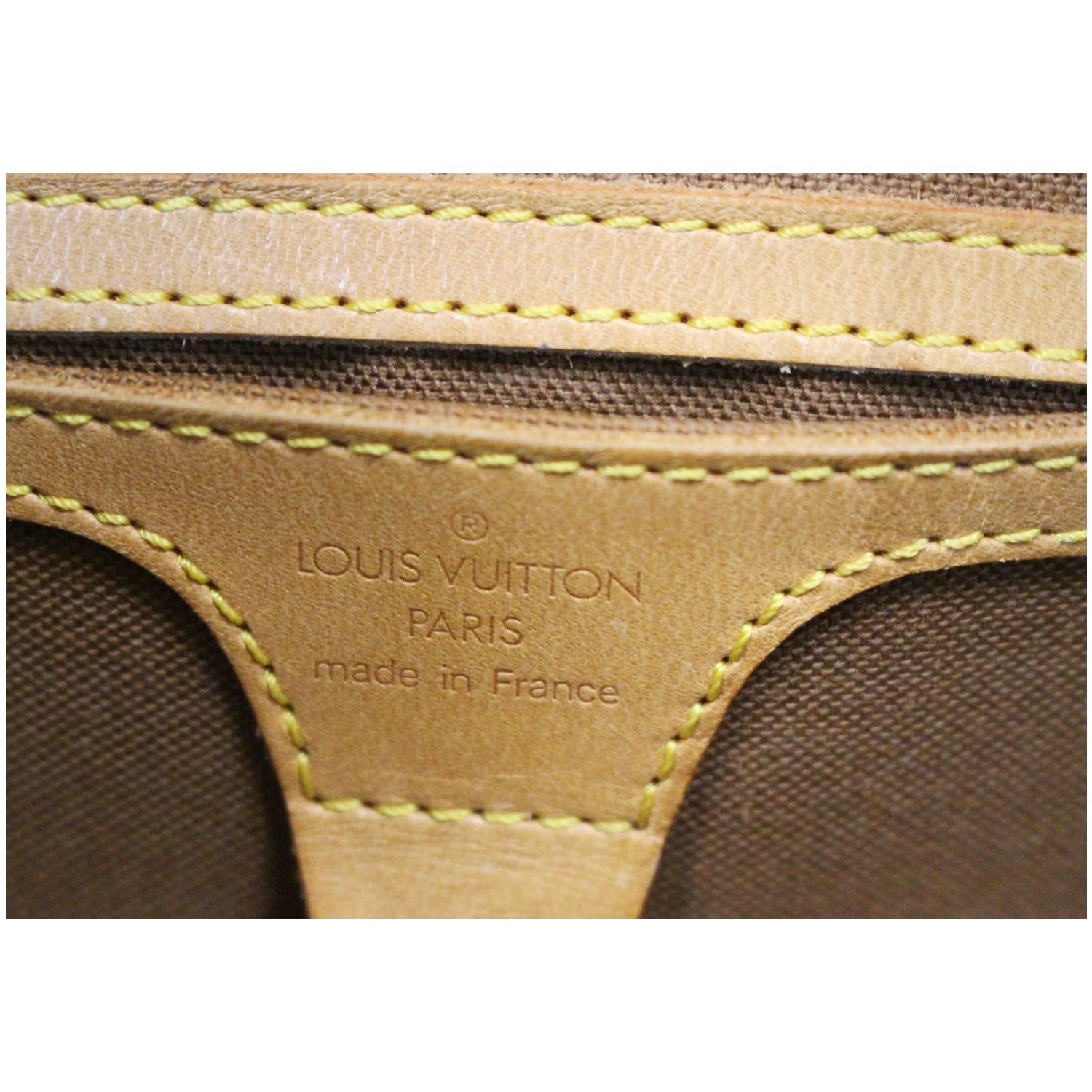 Louis Vuitton Ellipse Satchel PM Brown Leather/Canvas