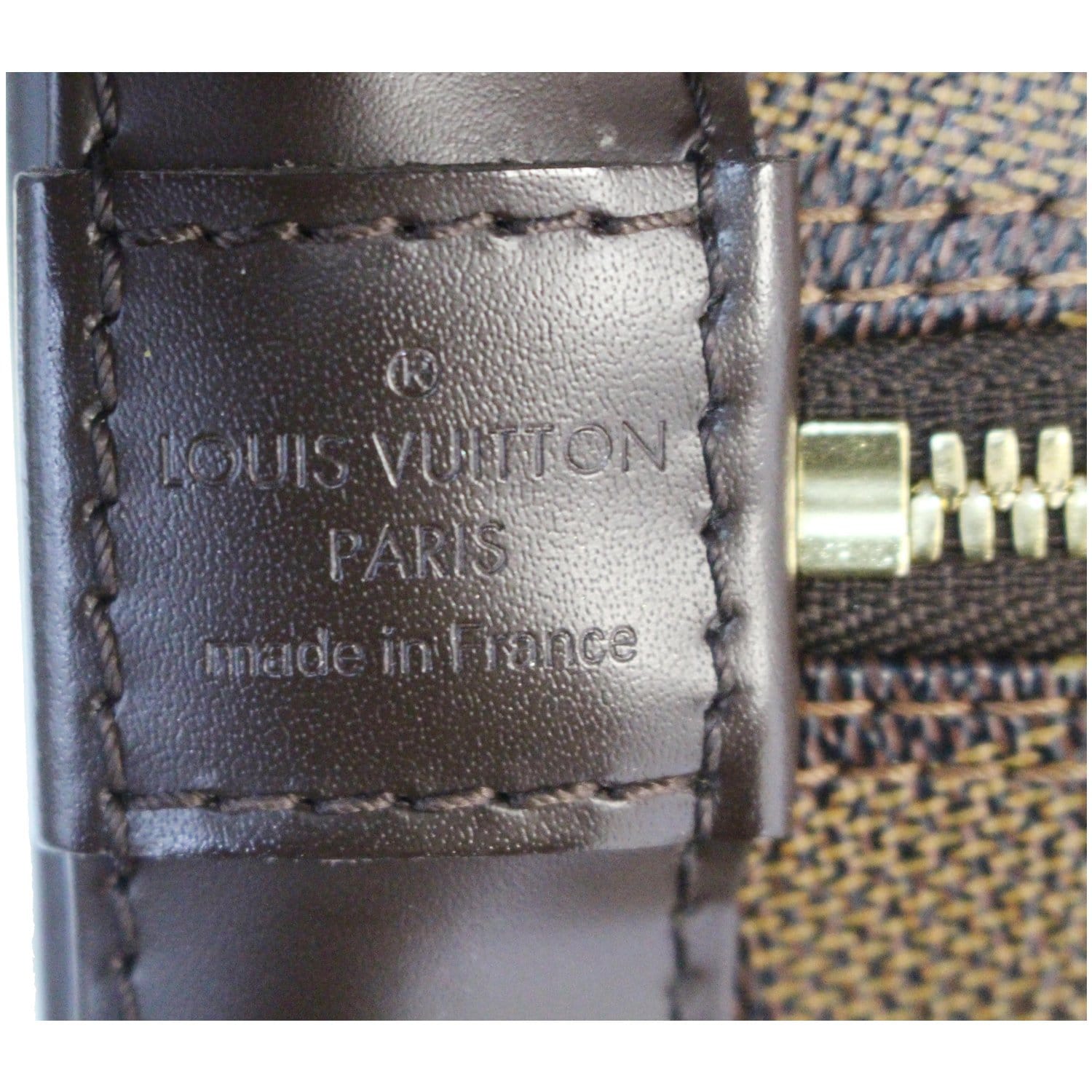 Louis Vuitton Brown Damier Ebene Alma PM Cloth ref.968943 - Joli