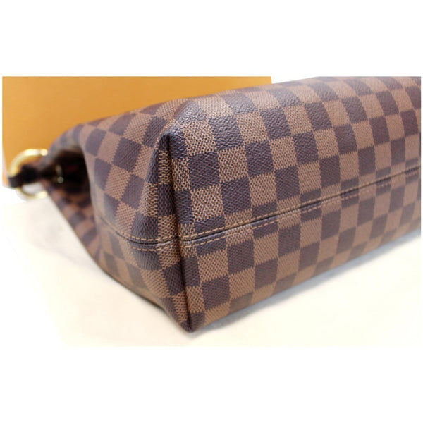 Louis Vuitton Graceful PM Damier Ebene Shoulder Bag clean exterior