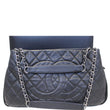 CHANEL Black Quilted Caviar Leather Zip Around Tote Bag-US